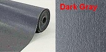 Static Dissipative, dark gray, two layer rubber floor mat – Premium.